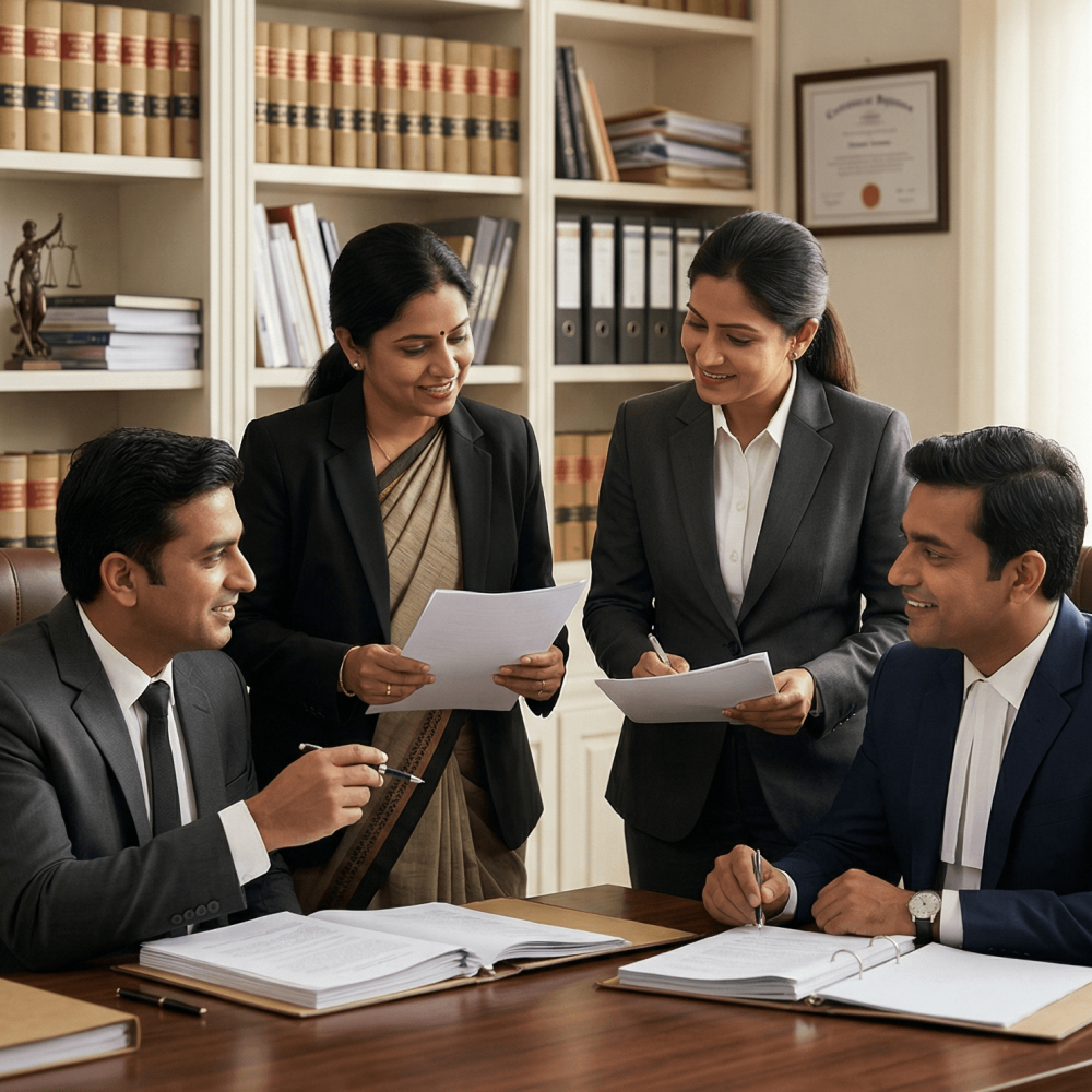 Professional lawyer in Delhi providing legal services